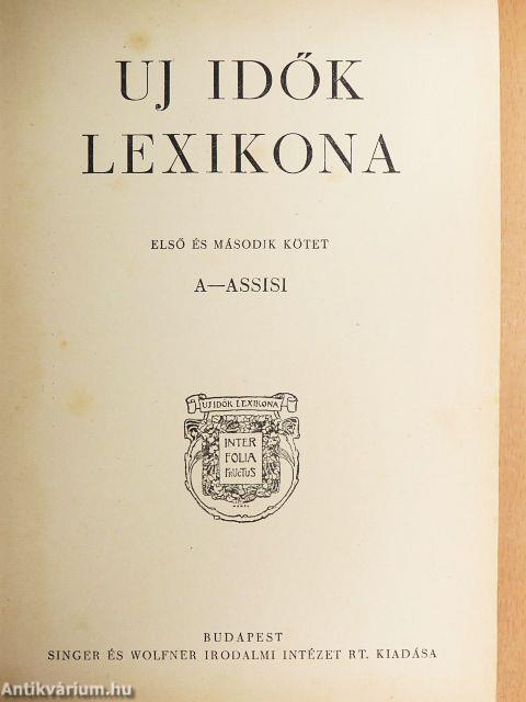 Uj idők lexikona 1-24.