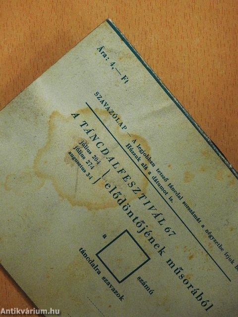 Táncdalfesztivál 67/3