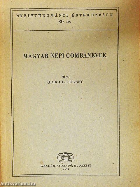 Magyar népi gombanevek