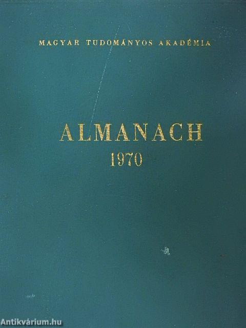 A Magyar Tudományos Akadémia Almanachja 1970