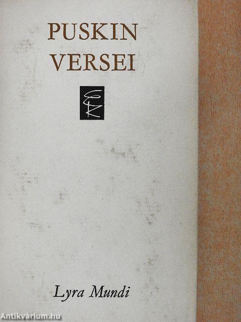 Alekszandr Puskin versei