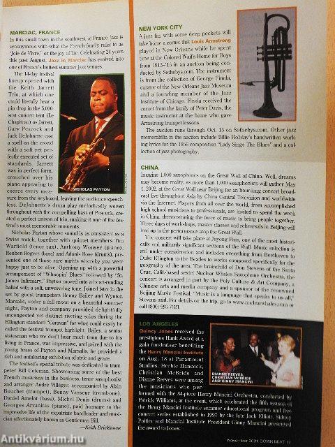 DownBeat November 2001