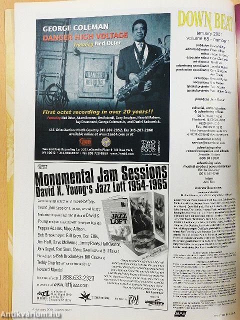 DownBeat January 2001