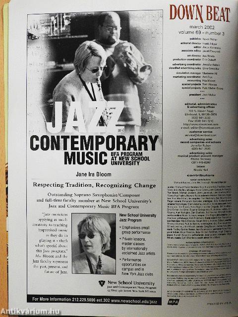 DownBeat March 2002