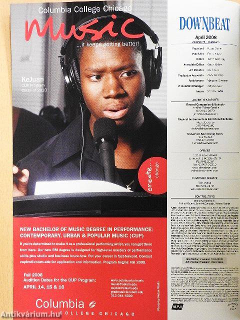 DownBeat April 2008