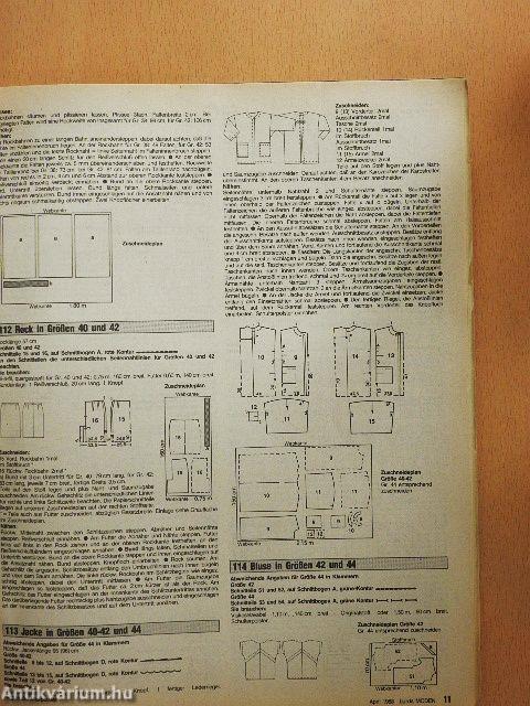 Burda Moden April 1988