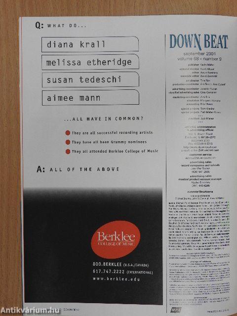 DownBeat September 2001