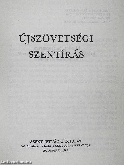 Újszövetségi szentírás