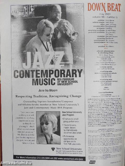 DownBeat May 2001