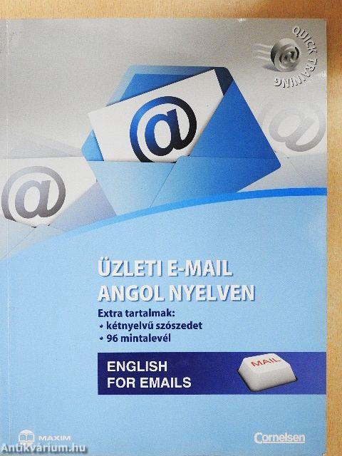 Üzleti e-mail angol nyelven