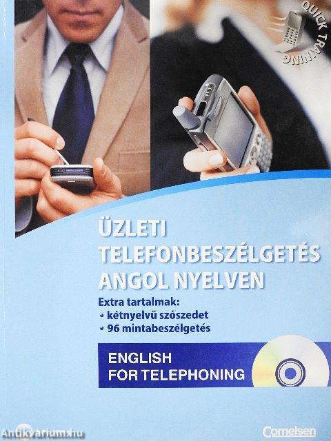 Üzleti telefonbeszélgetés angol nyelven - CD-vel