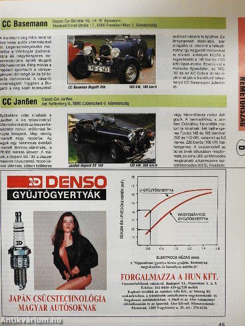 Autó katalógus 1993.