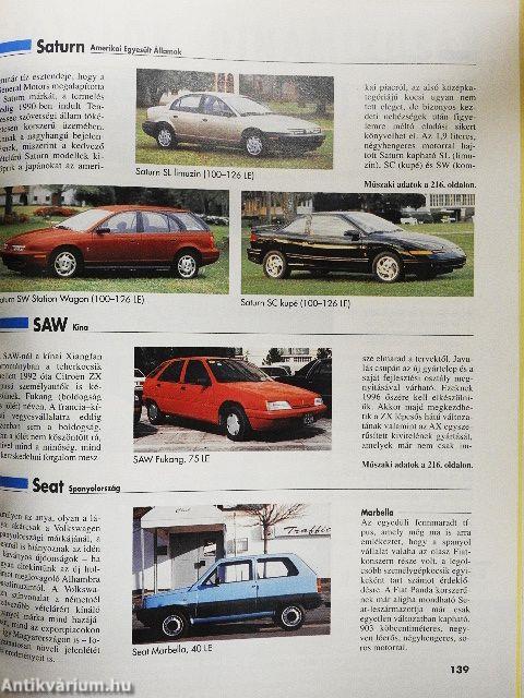 Autó katalógus 1995/1996.