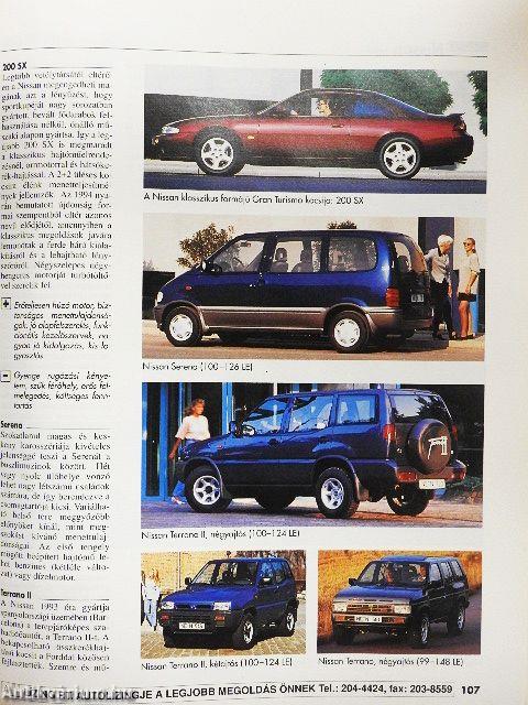 Autó katalógus 1995/1996.