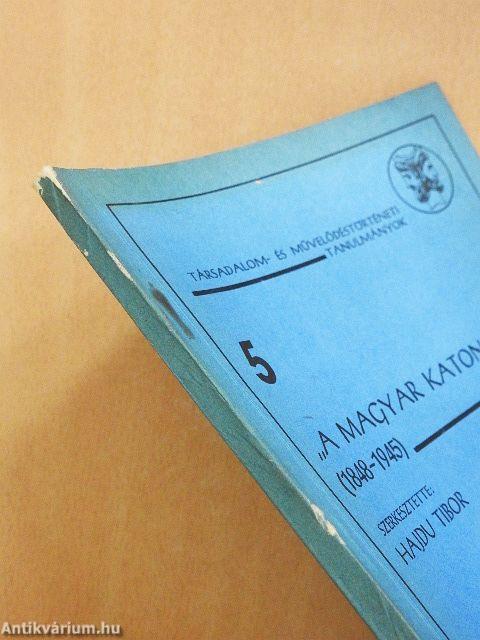 "A magyar katonatiszt"