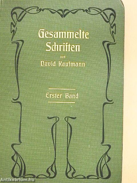 Gesammelte Schriften I-II.