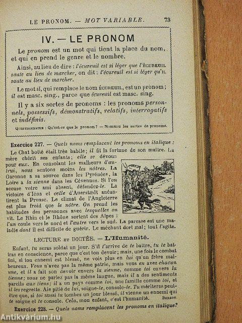 Grammaire Cours Moyen