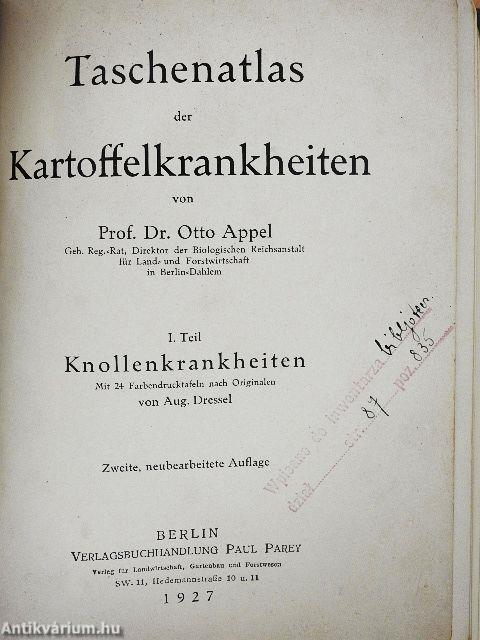 Taschenatlas der Kartoffelkrankheiten