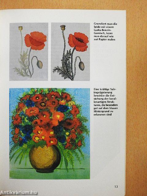 Seidenmalerei Tücher und Schals
