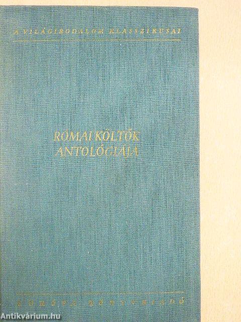 Római költők antológiája