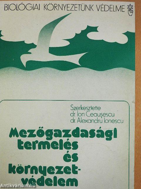 Mezőgazdasági termelés és környezetvédelem