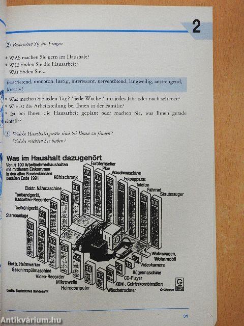 Unterwegs - Német II. tankönyv/Német II. munkafüzet