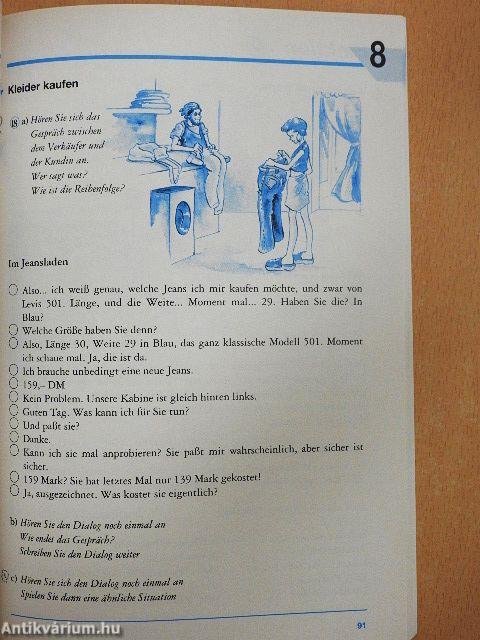 Unterwegs - Német II. tankönyv/Német II. munkafüzet