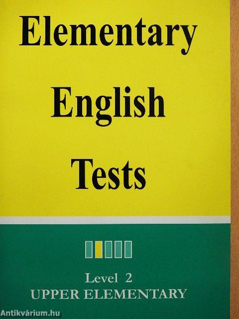 Elementary English Tests for beginners Level 2