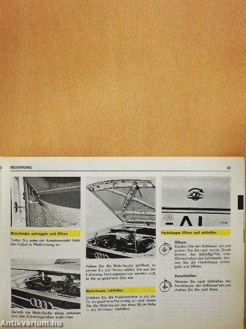 Betriebsanleitung Audi 80