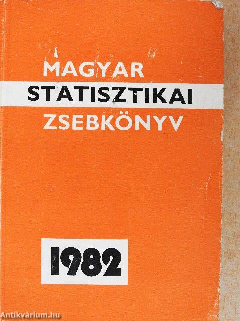 Magyar statisztikai zsebkönyv 1982