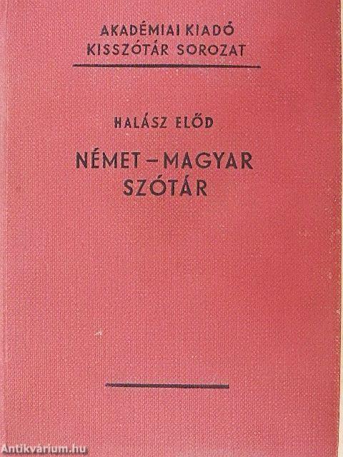 Német-magyar szótár