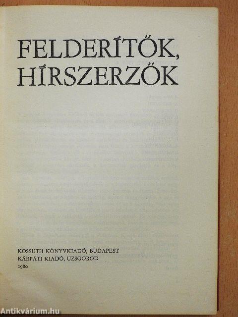 Felderítők, hírszerzők