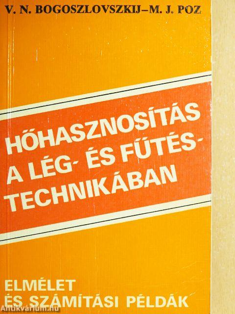 Hőhasznosítás a lég- és fűtéstechnikában