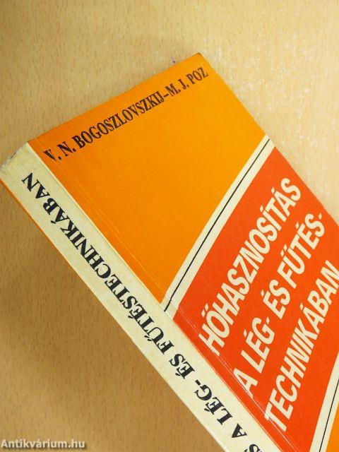Hőhasznosítás a lég- és fűtéstechnikában