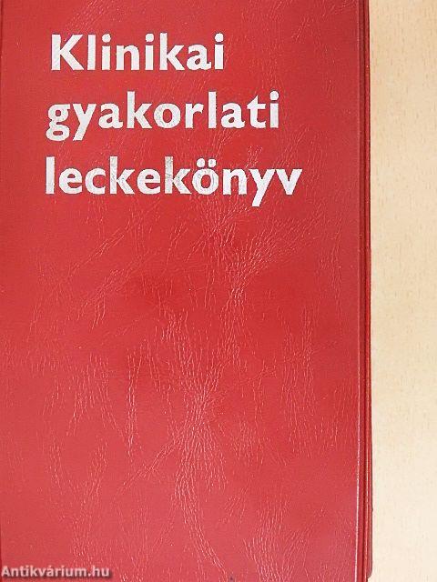 Klinikai gyakorlati leckekönyv