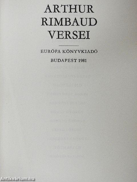 Arthur Rimbaud versei