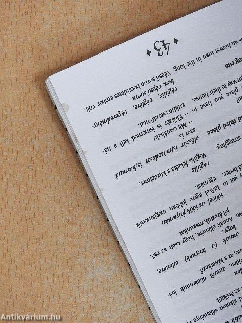 Angol kisokos - Beszédfordulatok