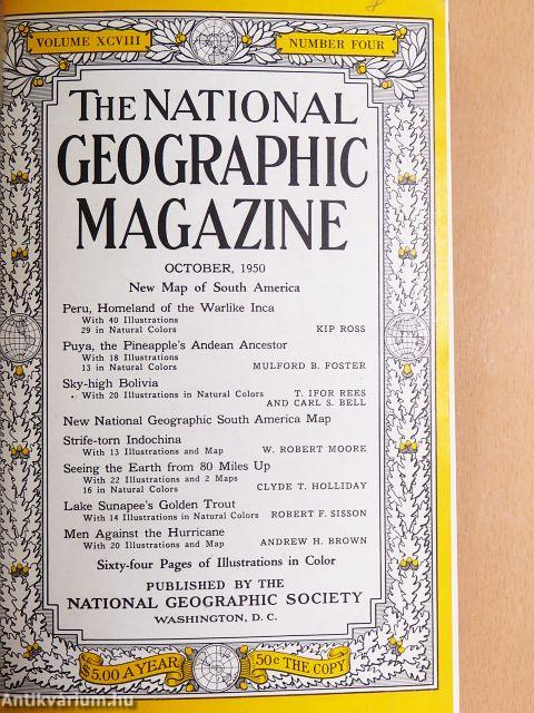 The National Geographic Magazine (vegyes számok) (5 db)