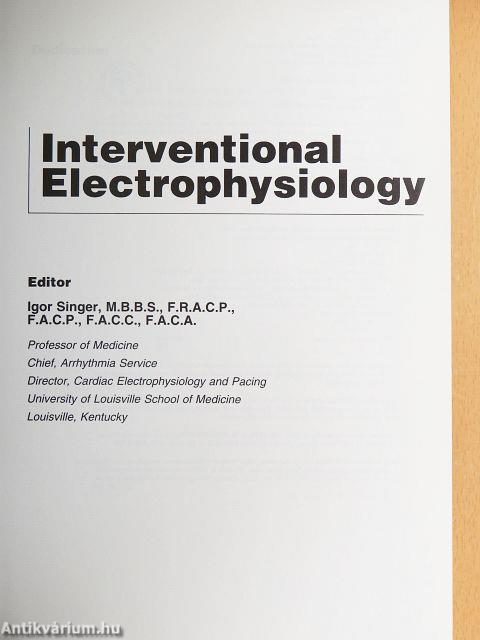 Interventional Electrophysiology