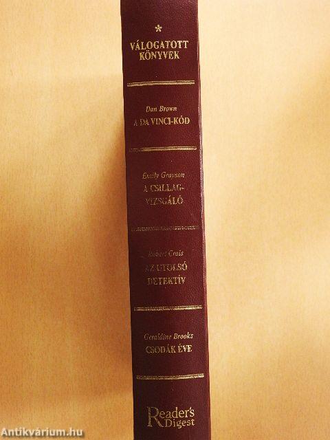 A Da Vinci-kód/A csillagvizsgáló/Az utolsó detektív/Csodák éve
