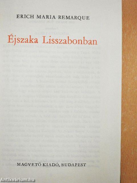 Éjszaka Lisszabonban