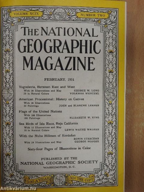 The National Geographic Magazine (vegyes számok) (5 db)