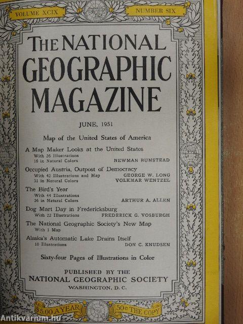 The National Geographic Magazine (vegyes számok) (5 db)