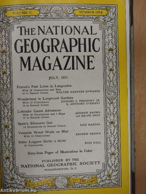 The National Geographic Magazine (vegyes számok) (5 db)