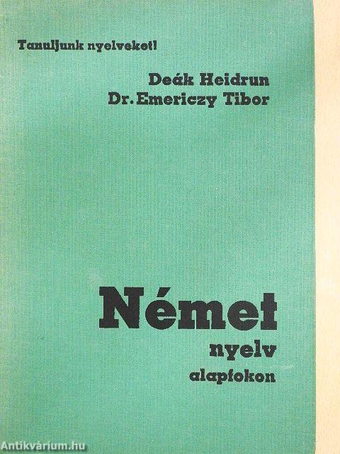 Német nyelv alapfokon