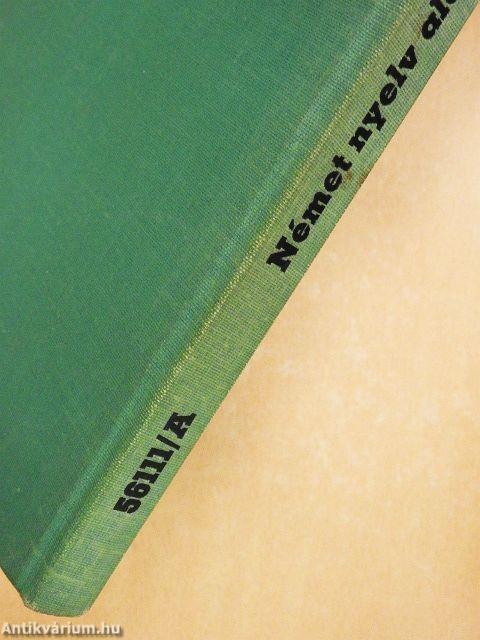 Német nyelv alapfokon