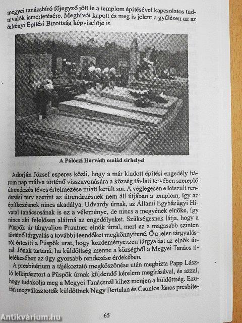 70 éves az örkényi református templom