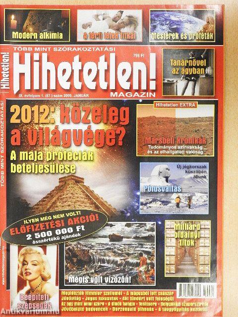 Hihetetlen! 2009. január-december