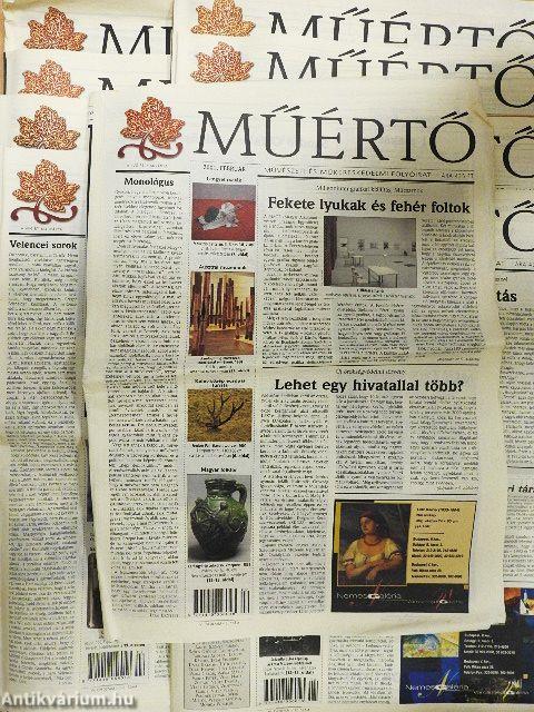 Műértő 2001. (nem teljes évfolyam)