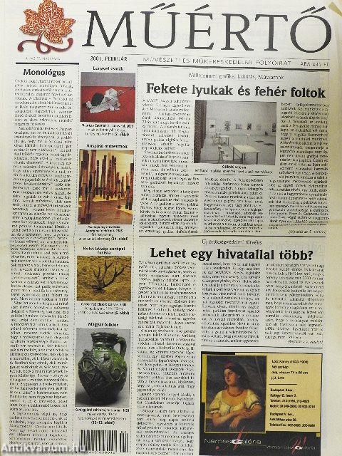 Műértő 2001. (nem teljes évfolyam)